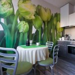 Обои на кухню: обилие палитры цветов и дизайна стенного покрытия Обои на кухню: обилие палитры цветов и дизайна стенного покрытия