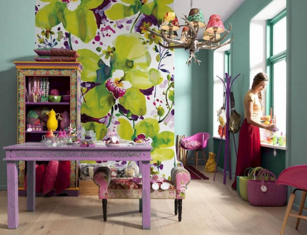 Обои на кухню: обилие палитры цветов и дизайна стенного покрытия Обои на кухню: обилие палитры цветов и дизайна стенного покрытия