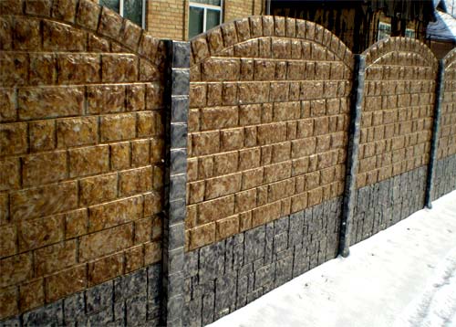 Бетонные еврозаборы Бетонные еврозаборы