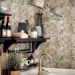 Обои на кухню: обилие палитры цветов и дизайна стенного покрытия Обои на кухню: обилие палитры цветов и дизайна стенного покрытия