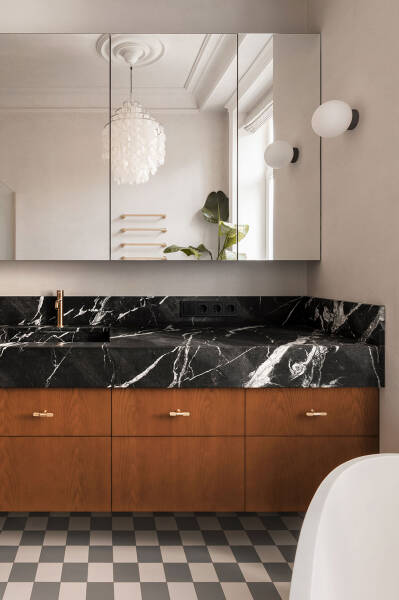 Мягкий современный интерьер для молодой семьи в Киеве