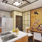 Обои на кухню: обилие палитры цветов и дизайна стенного покрытия Обои на кухню: обилие палитры цветов и дизайна стенного покрытия