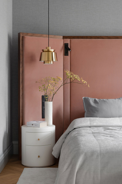 Мягкий современный интерьер для молодой семьи в Киеве