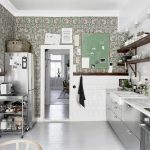 Обои на кухню: обилие палитры цветов и дизайна стенного покрытия Обои на кухню: обилие палитры цветов и дизайна стенного покрытия