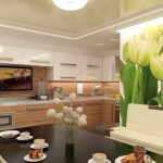 Обои на кухню: обилие палитры цветов и дизайна стенного покрытия Обои на кухню: обилие палитры цветов и дизайна стенного покрытия