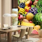 Обои на кухню: обилие палитры цветов и дизайна стенного покрытия Обои на кухню: обилие палитры цветов и дизайна стенного покрытия