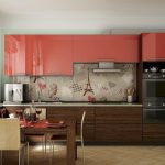 Обои на кухню: обилие палитры цветов и дизайна стенного покрытия Обои на кухню: обилие палитры цветов и дизайна стенного покрытия