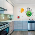 Обои на кухню: обилие палитры цветов и дизайна стенного покрытия Обои на кухню: обилие палитры цветов и дизайна стенного покрытия