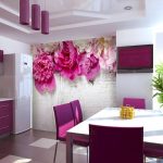 Обои на кухню: обилие палитры цветов и дизайна стенного покрытия Обои на кухню: обилие палитры цветов и дизайна стенного покрытия