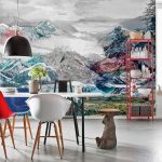 Обои на кухню: обилие палитры цветов и дизайна стенного покрытия Обои на кухню: обилие палитры цветов и дизайна стенного покрытия