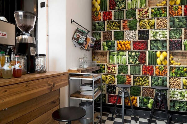 Обои на кухню: обилие палитры цветов и дизайна стенного покрытия Обои на кухню: обилие палитры цветов и дизайна стенного покрытия