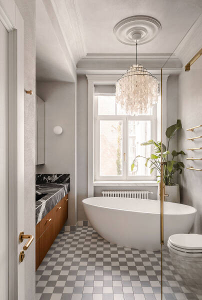 Мягкий современный интерьер для молодой семьи в Киеве