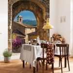 Обои на кухню: обилие палитры цветов и дизайна стенного покрытия Обои на кухню: обилие палитры цветов и дизайна стенного покрытия