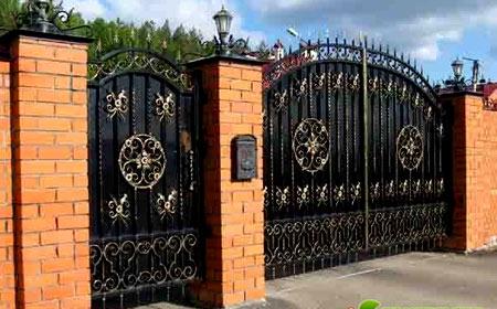 Ворота для частного дома Ворота для частного дома