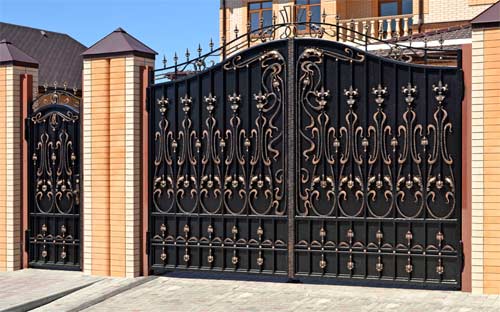 Ворота для частного дома Ворота для частного дома