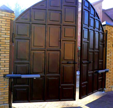 Автоматические распашные ворота Автоматические распашные ворота