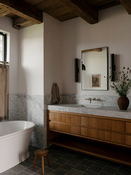 Спокойный элегантный кантри в дизайне современного ранчо в Техасе Спокойный элегантный кантри в дизайне современного ранчо в Техасе