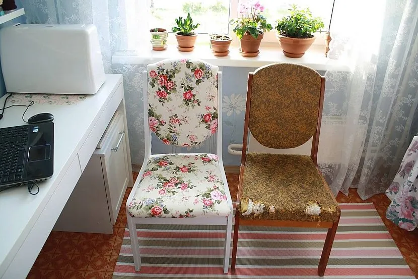 Самостоятельная перетяжка стульев и кресел Самостоятельная перетяжка стульев и кресел