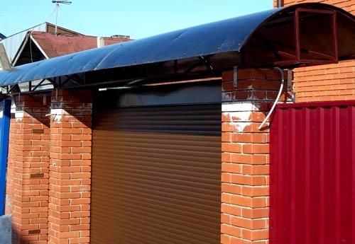 Навесы и козырьки для ворот Навесы и козырьки для ворот