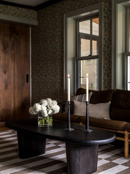 Американская дача с традиционными и современными элементами декора