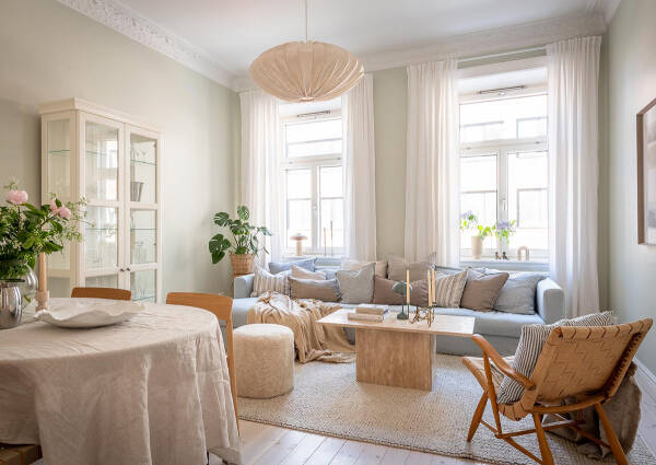 Лёгкие пастели в дизайне приятной скандинавской квартиры (72 кв. м) Лёгкие пастели в дизайне приятной скандинавской квартиры (72 кв. м)