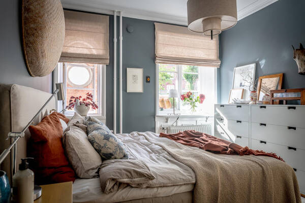 Скандинавский интерьер с летним настроением