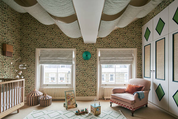 Принты, краски и искусство: эклектичный таунхаус в Лондоне