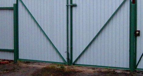 Ворота для частного дома Ворота для частного дома