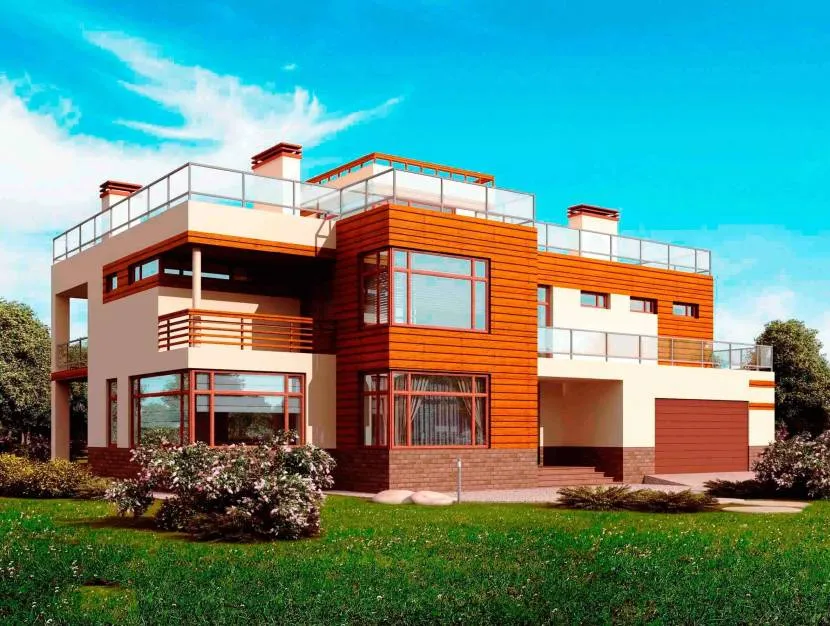 Планировки 2 этажных домов с плоской крышей: нюансы удачных проектов Планировки 2 этажных домов с плоской крышей: нюансы удачных проектов