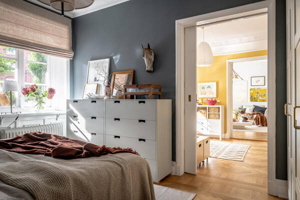 Скандинавский интерьер с летним настроением