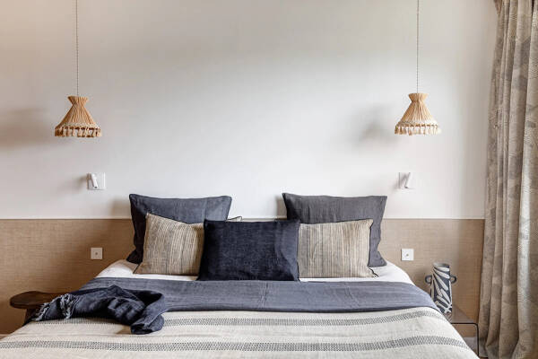 Свежие нотки экзотики в дизайне парижской квартиры