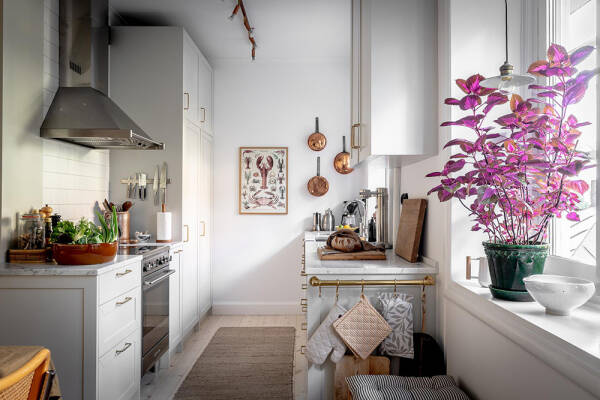 Скандинавский интерьер с летним настроением