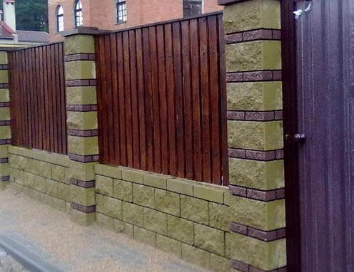 Заборы из бессера Заборы из бессера
