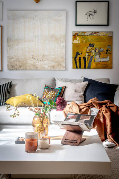 Скандинавский интерьер с летним настроением