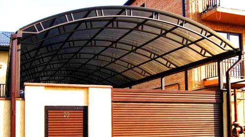 Навесы и козырьки для ворот Навесы и козырьки для ворот