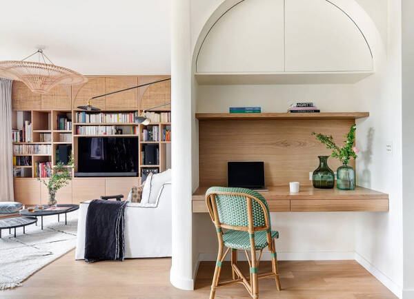 Свежие нотки экзотики в дизайне парижской квартиры