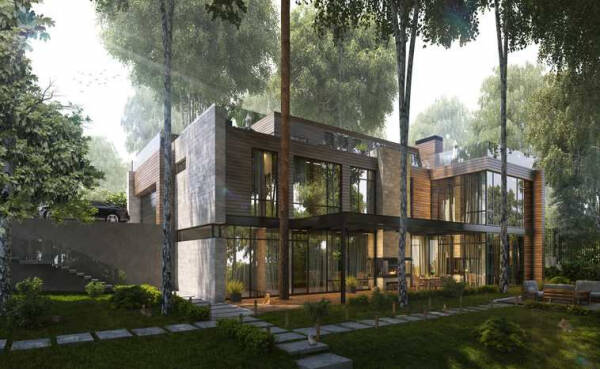 Планировки 2 этажных домов с плоской крышей: нюансы удачных проектов Планировки 2 этажных домов с плоской крышей: нюансы удачных проектов