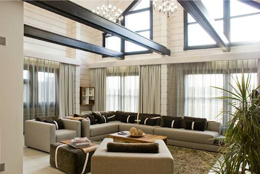 Дом без потолка и чердака с теплой крышей