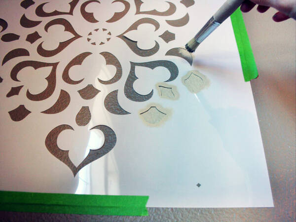 Как создать рисунок на полу своими руками Как создать рисунок на полу своими руками