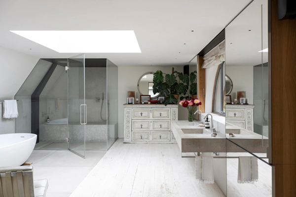 Невероятный лофт в здании бывшей студии в Лондоне