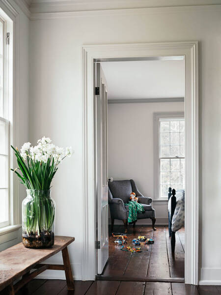 Уютная американская дача в старинном фермерском доме