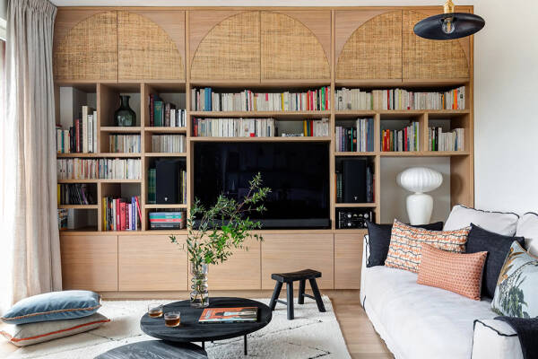 Свежие нотки экзотики в дизайне парижской квартиры