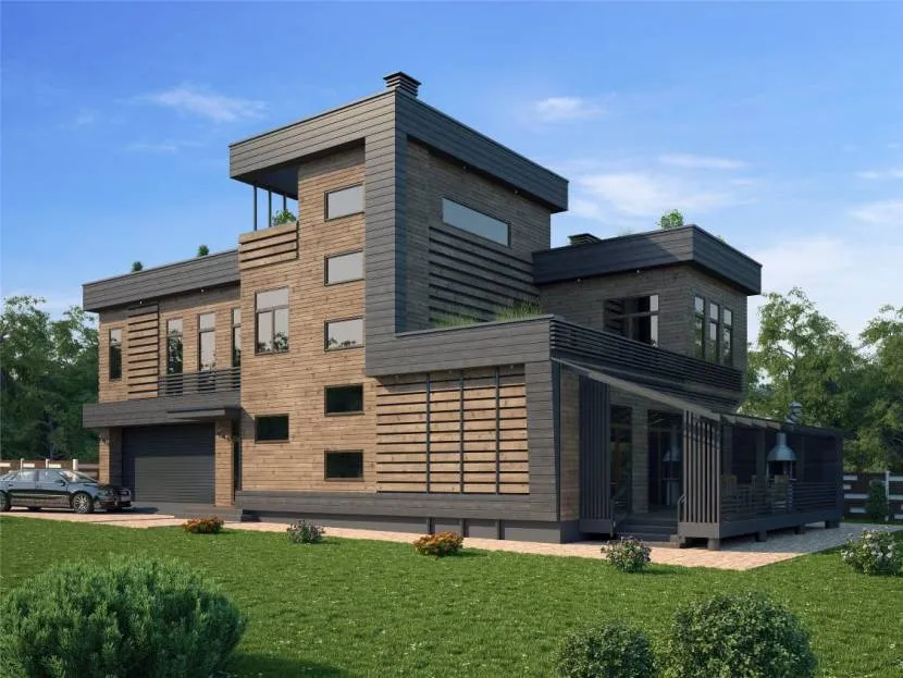 Планировки 2 этажных домов с плоской крышей: нюансы удачных проектов Планировки 2 этажных домов с плоской крышей: нюансы удачных проектов