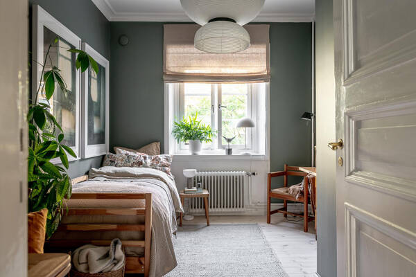 Скандинавский интерьер с летним настроением