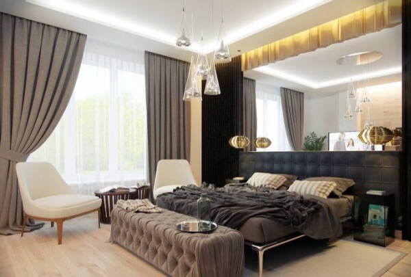 Дизайн спальни в современном стиле Дизайн спальни в современном стиле