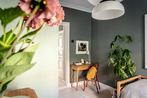 Скандинавский интерьер с летним настроением