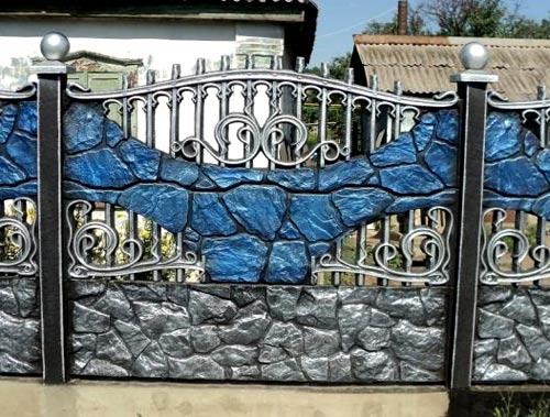 Покраска еврозабора Покраска еврозабора