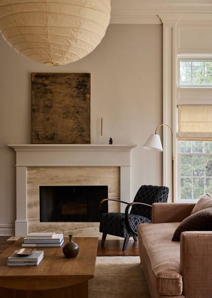 Приглушенная элегантность дома молодой семьи в Нью-Джерси Приглушенная элегантность дома молодой семьи в Нью-Джерси