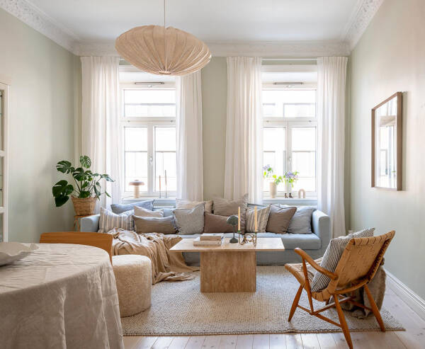 Лёгкие пастели в дизайне приятной скандинавской квартиры (72 кв. м) Лёгкие пастели в дизайне приятной скандинавской квартиры (72 кв. м)