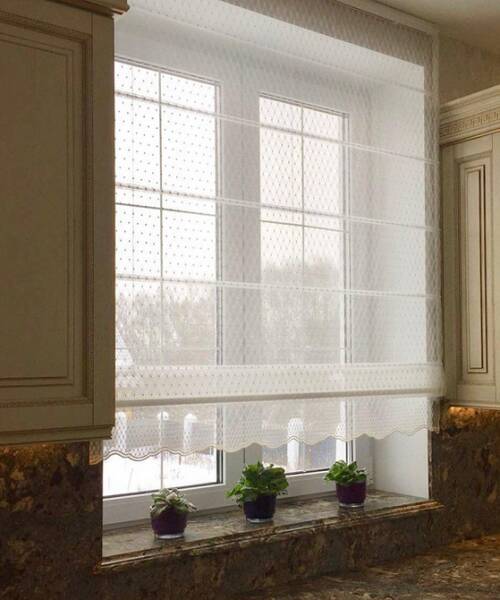 Как правильно выбрать римские шторы на кухню, фото в интерьере, видео Как правильно выбрать римские шторы на кухню, фото в интерьере, видео